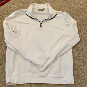 White Tasc long sleeve pullover